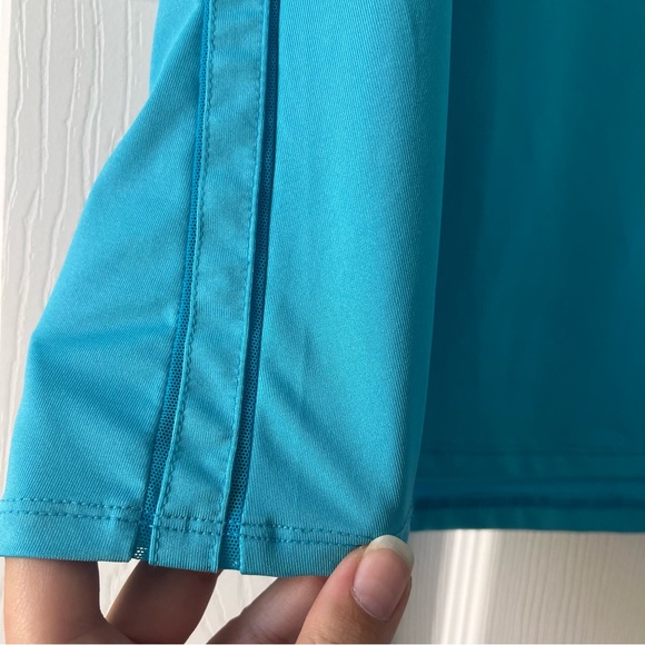 Blue lucky in love athletic top - large - Picture 6 of 11